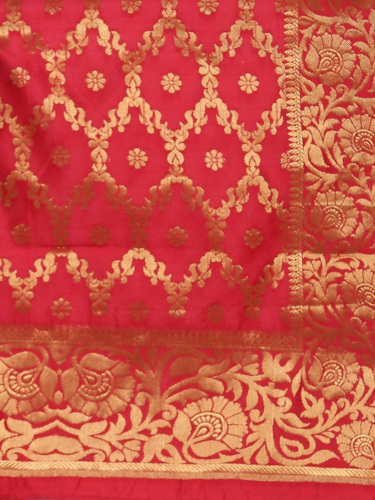 Myshka Women's Multi Cotton Silk Printed Casual Dupatta | Grab2Buy