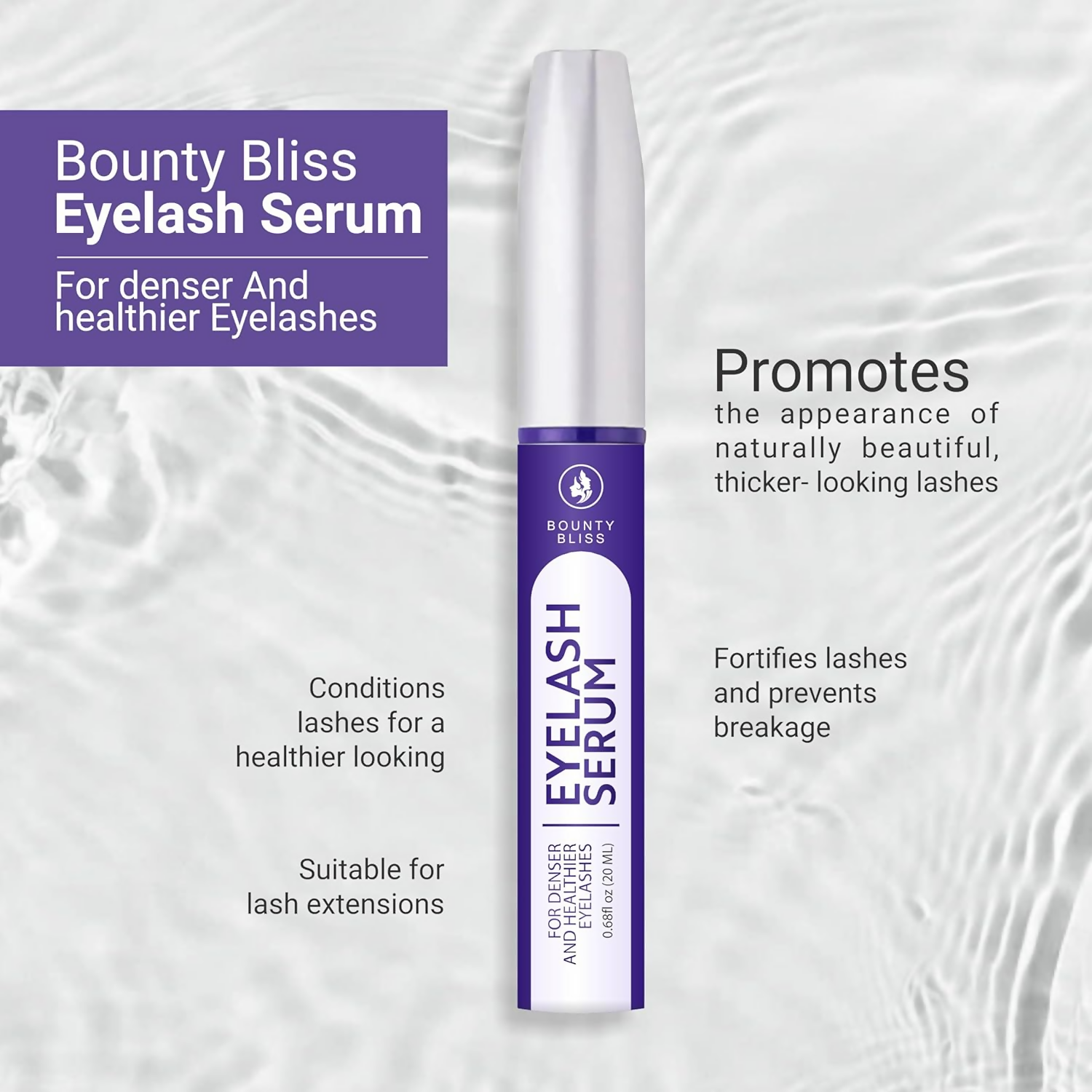 Bounty Bliss Eyelash Serum For Thicker & Fuller Brows & Lashes | Grab2Buy