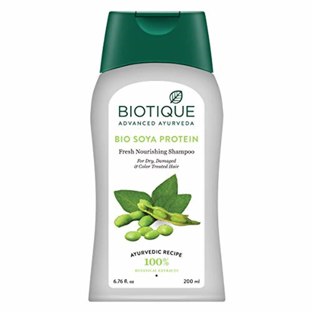 Biotique Advanced Ayurveda Bio Soya Protein Fresh Nourishing Shampoo | Grab2Buy