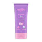 Aqualogica Illuminate+ Dewy Sunscreen SPF 50+ PA++++ with Wild Berries & Alpha Arbutin, Protection Against Uva/B & Blue Light Protection