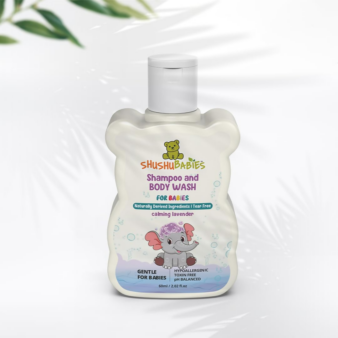 ShuShu Babies Calming Lavender Shampoo & Body Wash (under 0-3 Years Baby) | Grab2Buy