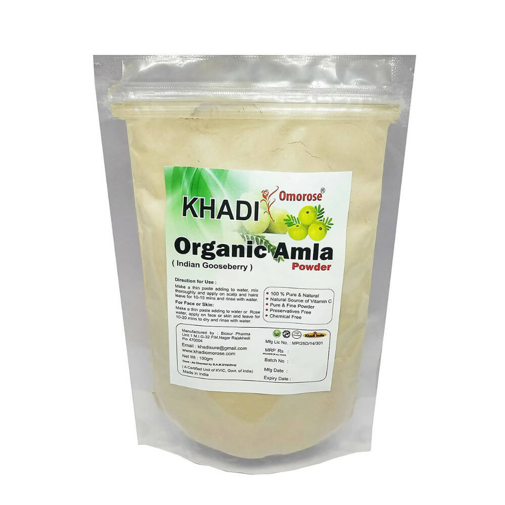 Khadi Omorose Organic Amla Powder | Grab2Buy