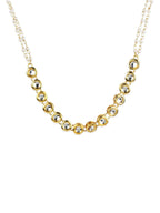 Gold-Polished White Kundan-Studded Pearl Beaded Matha Patti - Ruby Raang | Grab2Buy