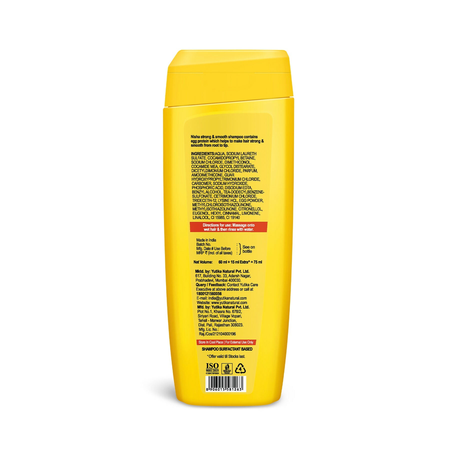 Nisha Egg Protein Shampoo For Women & Men | Grab2Buy