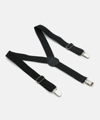 Manet Boys Solid Suspenders - Black | Grab2Buy