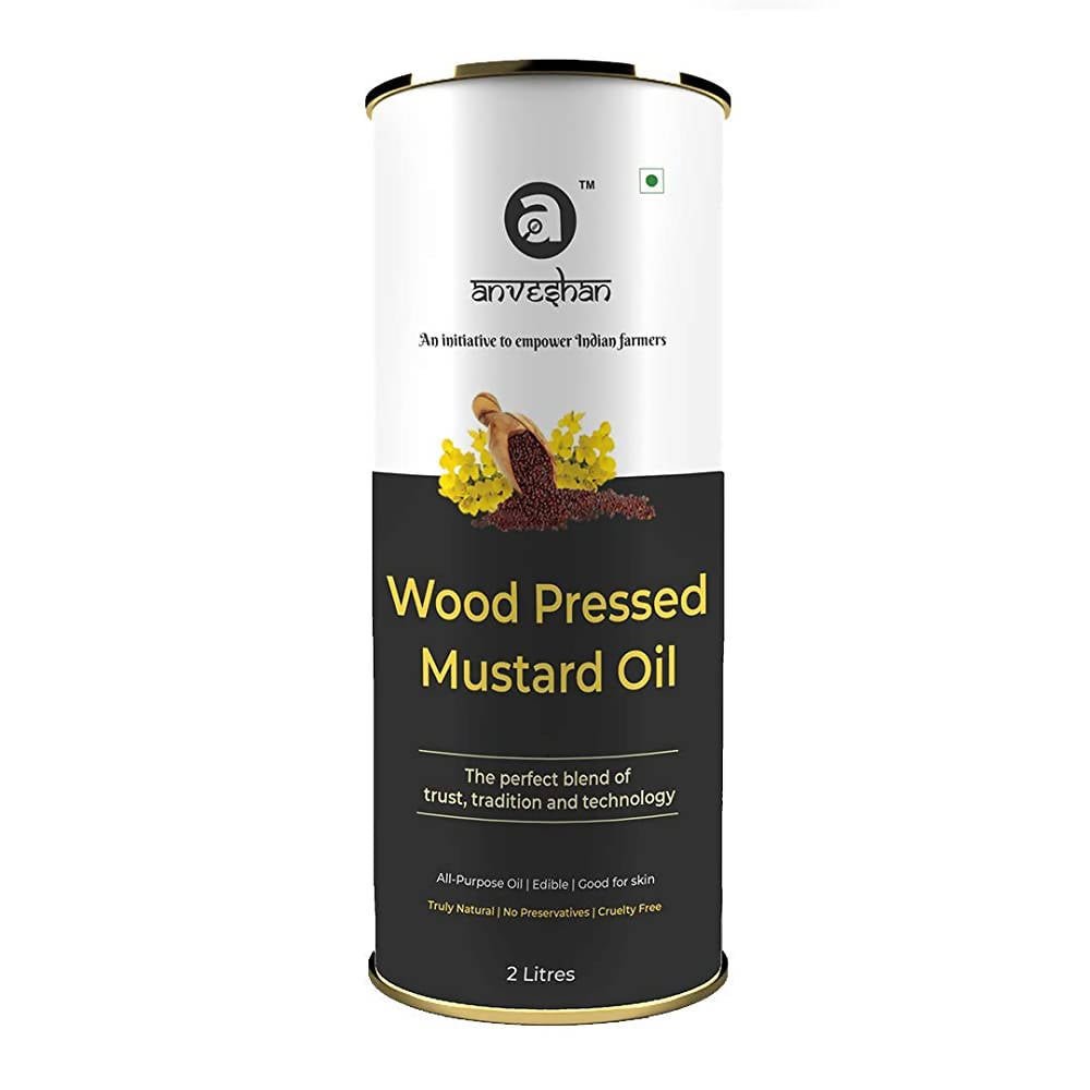 Grab2Buy Wood Pressed Black Mustard Oil
