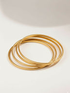 NVR Women Set of 4 Gold Plated Handcrafted Bangle | Grab2Buy
