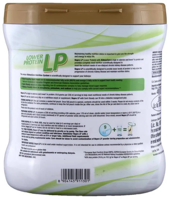 Nepro LP (Lower Protein) Powder - Health Drink Vanilla Toffee Flavor | Grab2Buy