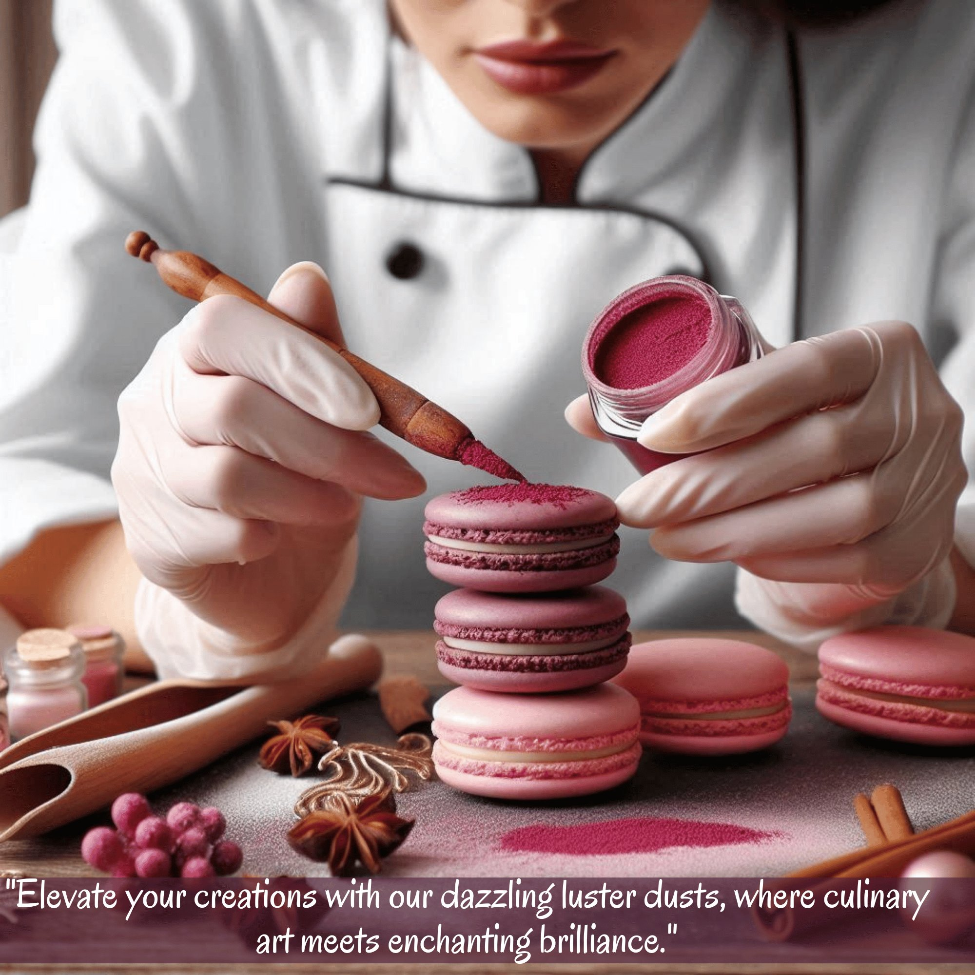Confect Merlot Mauve | Edible Luster Dust