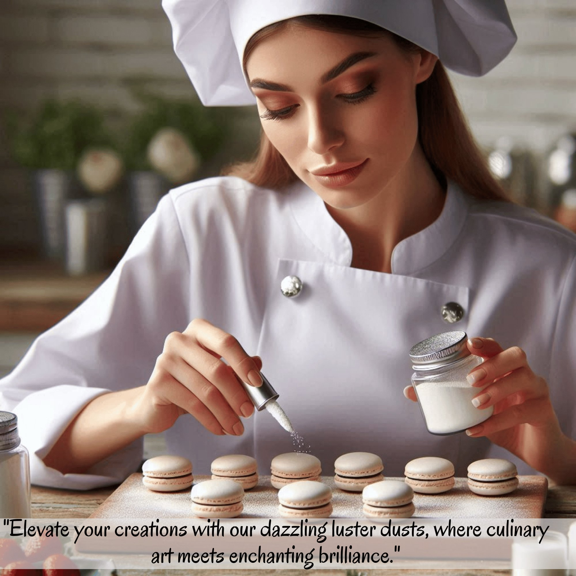 Confect Crystal White | Edible Luster Dust | Grab2Buy