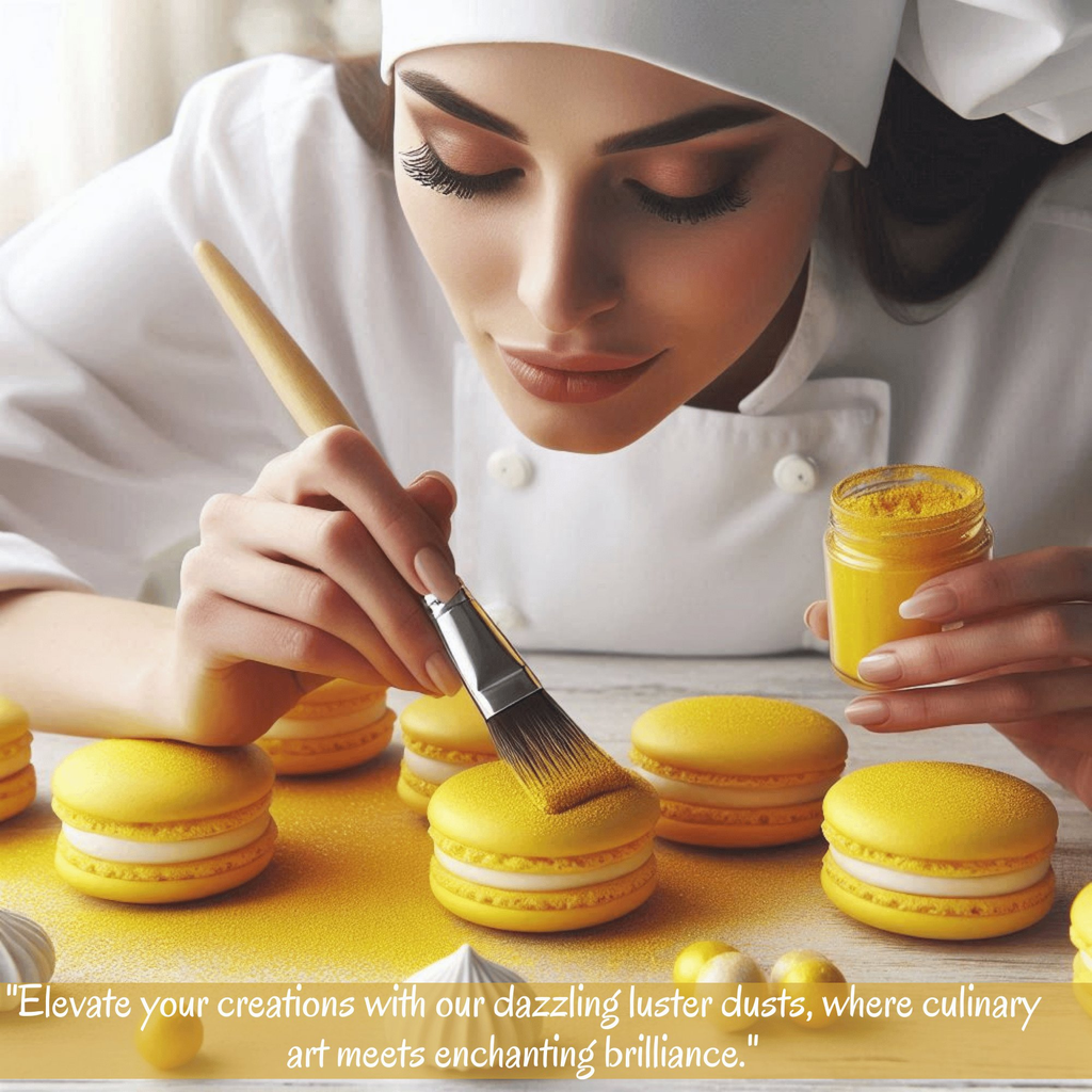 Confect Marigold Yellow | Edible Luster Dust | Grab2Buy