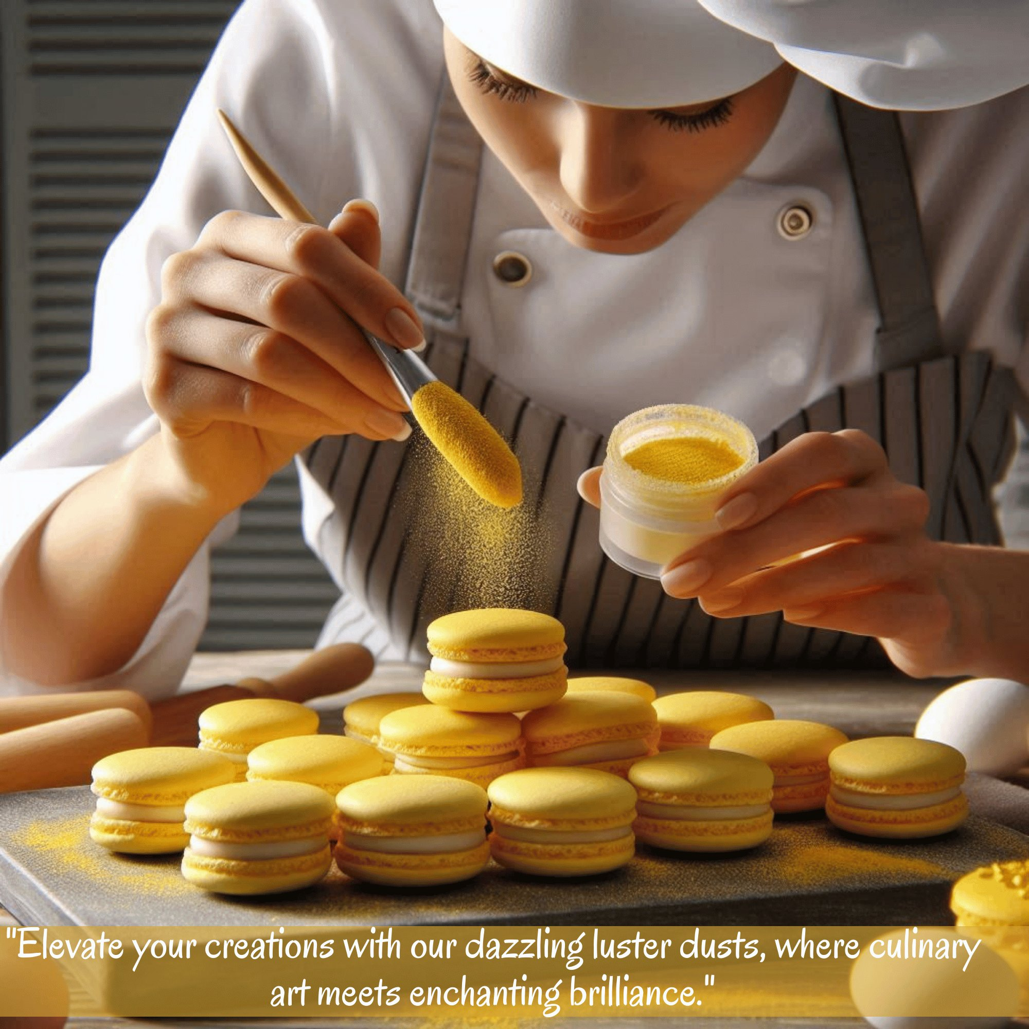 Confect Sunflower Yellow | Edible Luster Dust