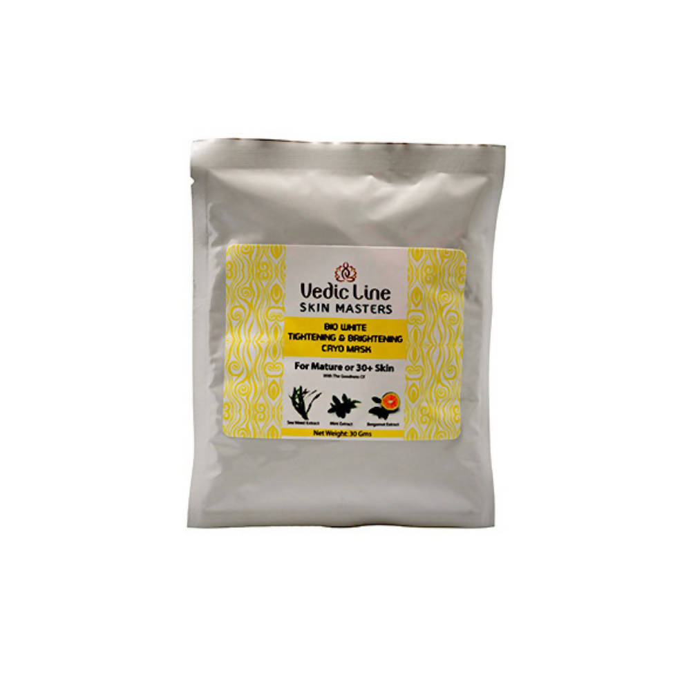 Vedic Line Skin Masters Bio White Cryo Mask for Mature/ 30+ Skin | Grab2Buy