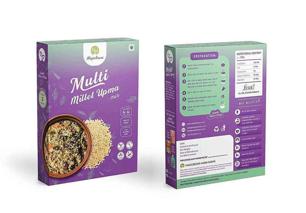 Magicbeans Multi Millet Upma Mix | Grab2Buy