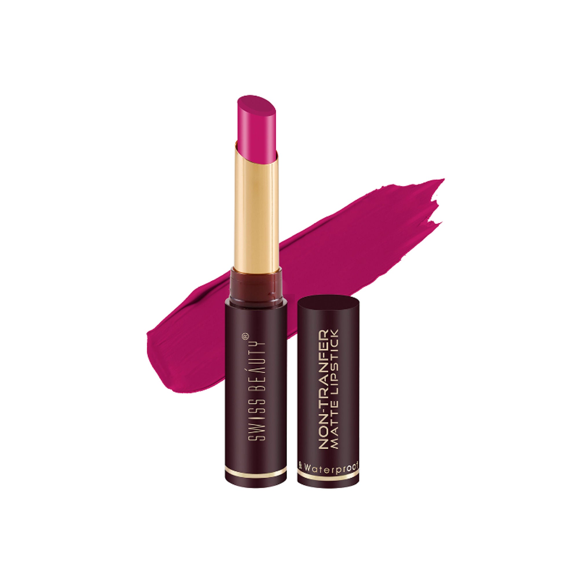 Swiss Beauty Non-Transfer Matte Lipstick - 13 First Love | Grab2Buy