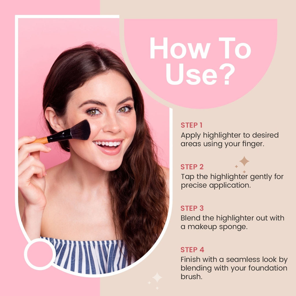 Matt Look Lumi 4 Baked Blusher & Highlighter - Cherry Pop | Grab2Buy