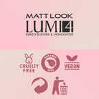 Matt Look Lumi 4 Baked Blusher & Highlighter - Cherry Pop | Grab2Buy