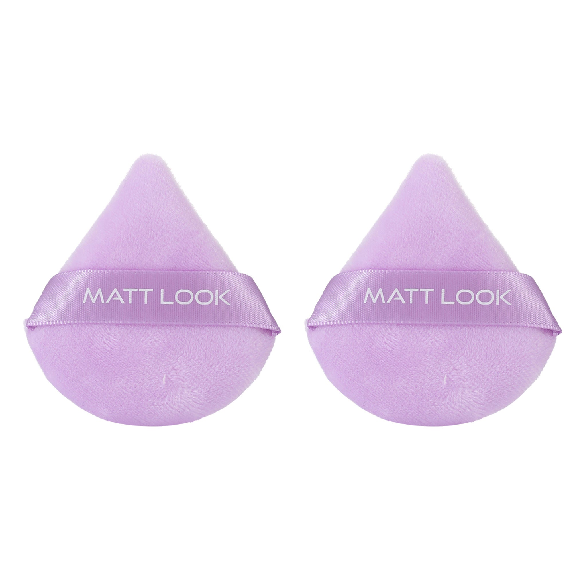 Matt Look Pizza Clouds Powder Mauve Puff - Pack Of 2 | Grab2Buy