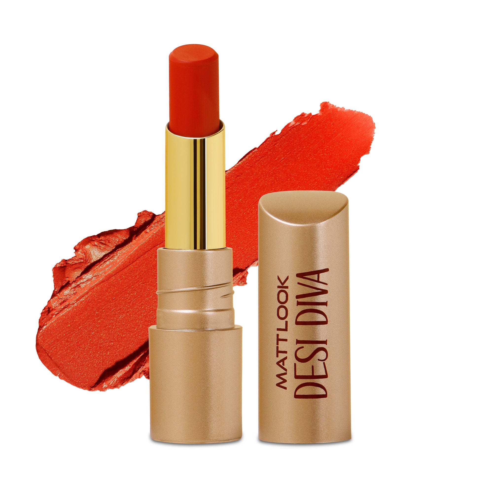 Matt Look Desi Diva HD Matte Lipstick - Red Hot-01 | Grab2Buy