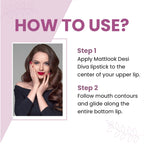 Matt Look Desi Diva HD Matte Lipstick - Red Hot-01 | Grab2Buy