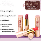 Matt Look Desi Diva HD Matte Lipstick - Playful Pink-21 | Grab2Buy