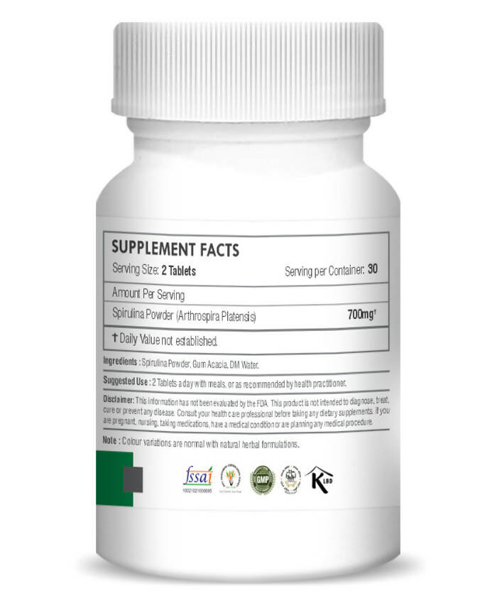 H&C Herbal Spirulina Tablets | Grab2Buy
