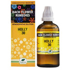 New Life Homeopathy Bach Flower Remedies Holly Dilution | Grab2Buy