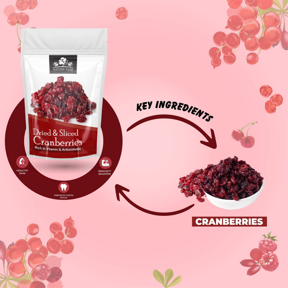 Nature Yard Dried & Slices Cranberry | Grab2Buy