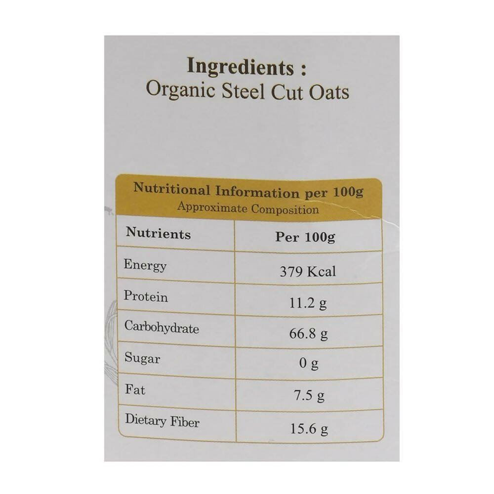 Arya Farm Organic Steel Cut Oats | Grab2Buy