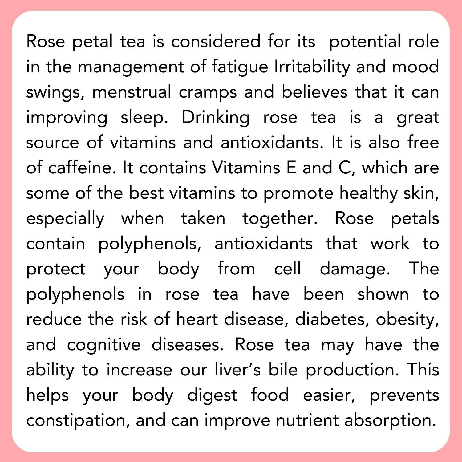 Satvi Wellness Rose Petal Flower Tea | Rose Petal Tea | Rose Flower Drink Mix | Herbal Tea