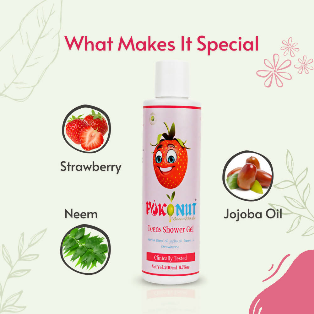 Pokonut Herbal Teen Shower Gel | Grab2Buy