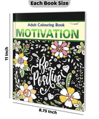 Motivation - Adult Colouring Book : Fun Colouring For Kids And Adults, Creative Coloring Book, Mindfulness Coloring Book, Relaxing Coloring Book | Grab2Buy