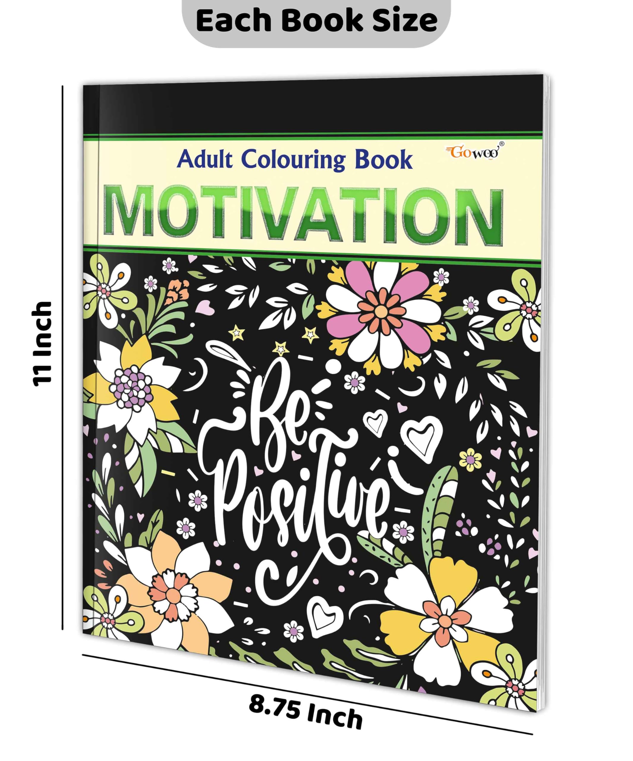 Motivation - Adult Colouring Book : Fun Colouring For Kids And Adults, Creative Coloring Book, Mindfulness Coloring Book, Relaxing Coloring Book | Grab2Buy