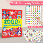 2000+ Reward Stickers: A Fun Sticker Book For Teachers And Parents - Encouraging And Celebrating Kids' Achievements With Over 2000 Stickers [Paperback]