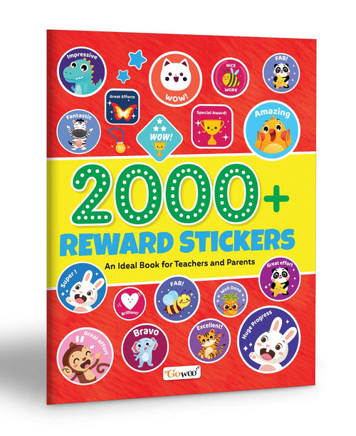 2000+ Reward Stickers: A Fun Sticker Book For Teachers And Parents - Encouraging And Celebrating Kids' Achievements With Over 2000 Stickers [Paperback] | Grab2Buy