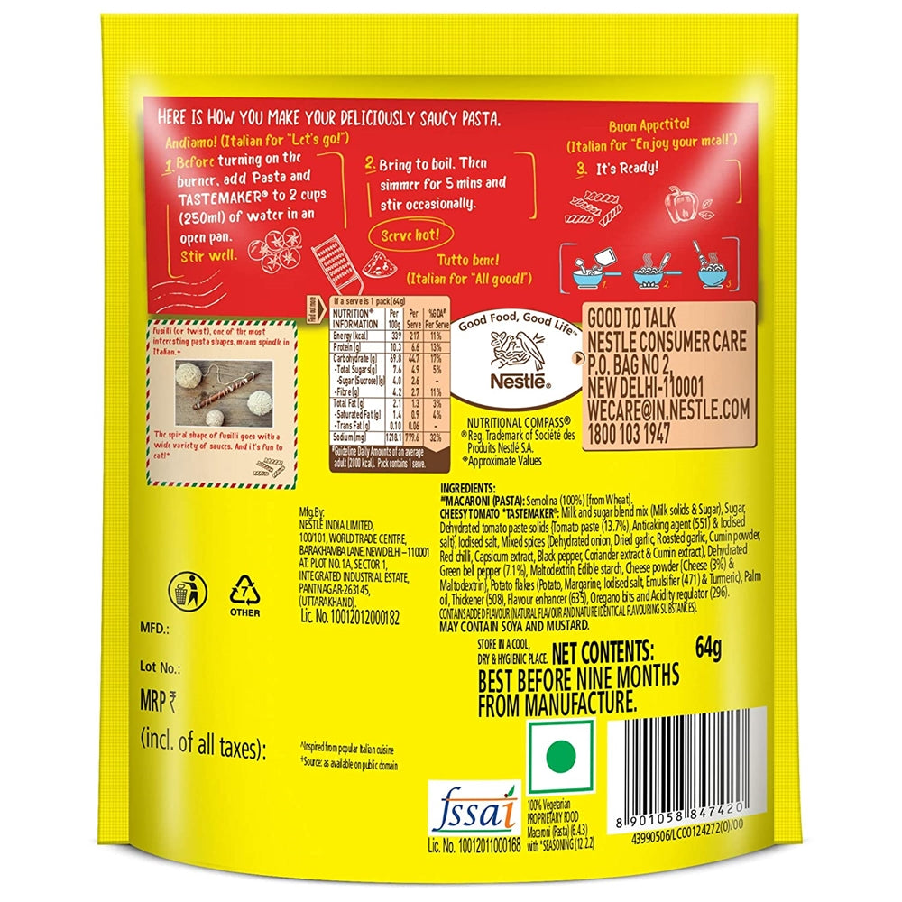 Nestle Maggi Pazzta | Swadesiicart