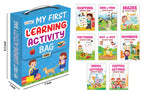 My First Learning Activity Bag : Educational Activity Books, Activity Bag For Early Learners, Kid'S Activity Bag Set-Ages 3-12, Mazes, Small Letters, Capital Letter And More | Activity Books