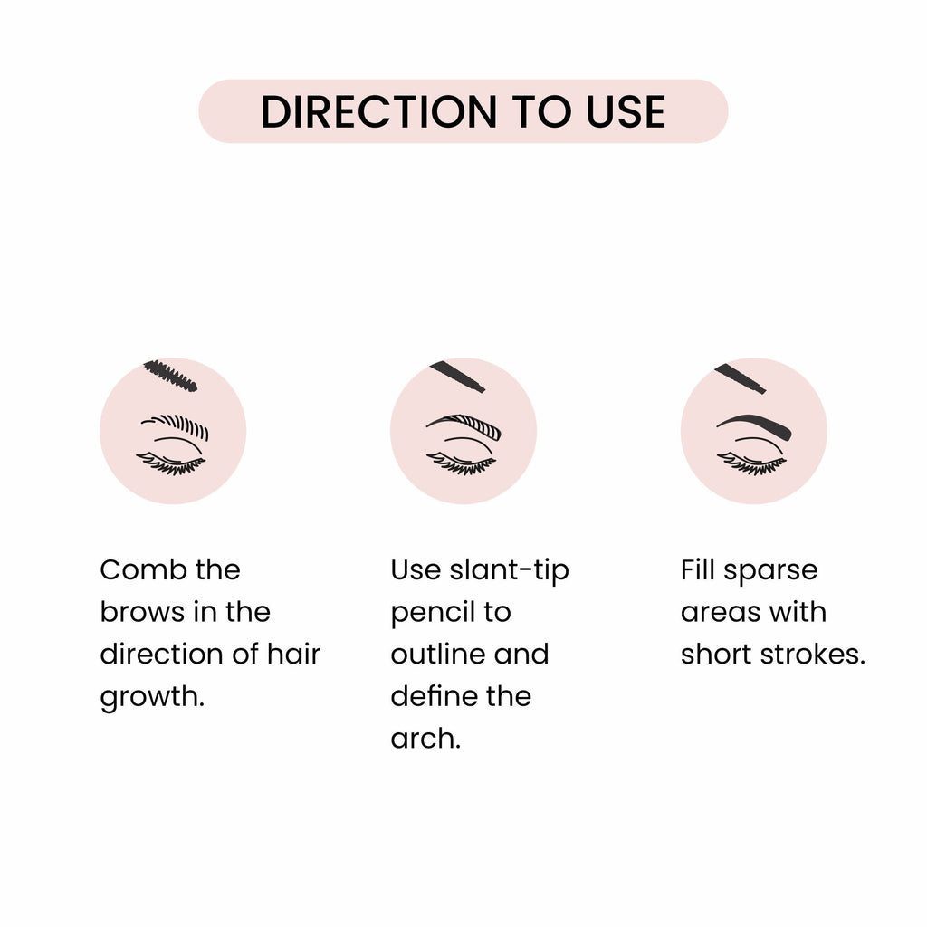 Swiss Beauty Micro Precision Eyebrow Pencil - 04 Grey Black | Grab2Buy