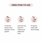 Swiss Beauty Micro Precision Eyebrow Pencil - 04 Grey Black | Grab2Buy