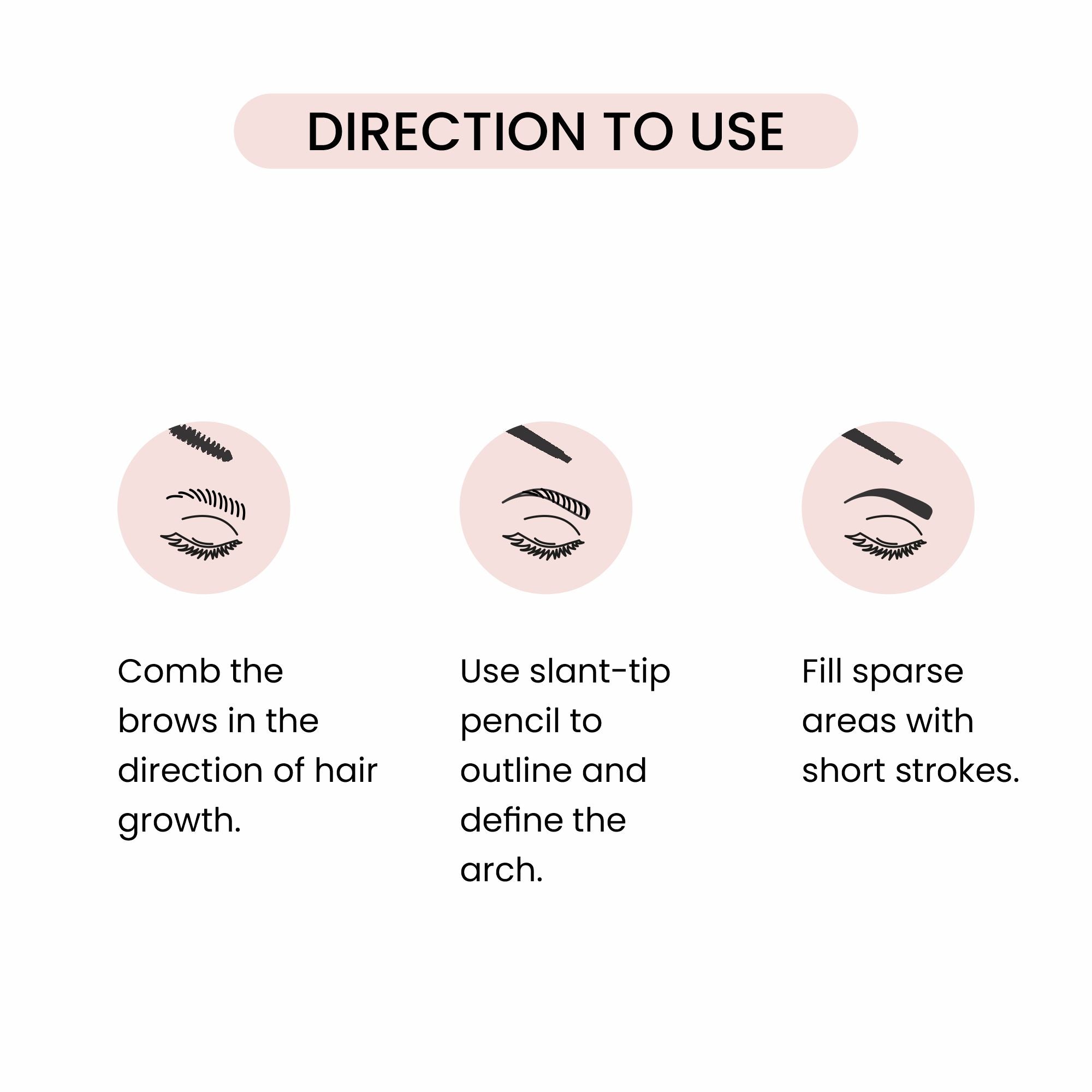 Swiss Beauty Micro Precision Eyebrow Pencil - 04 Grey Black | Grab2Buy