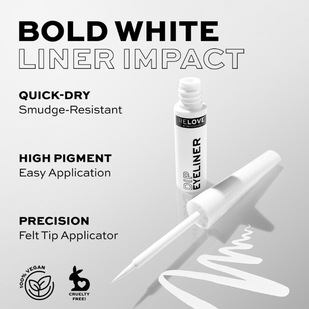 Relove Dip Eyeliner Black - White | Grab2Buy