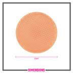 Miss Claire Lx051 Facial Scrubber Round - Peach