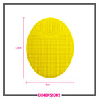 Miss Claire Lx042 Facial Scrubber Oval - Lemon