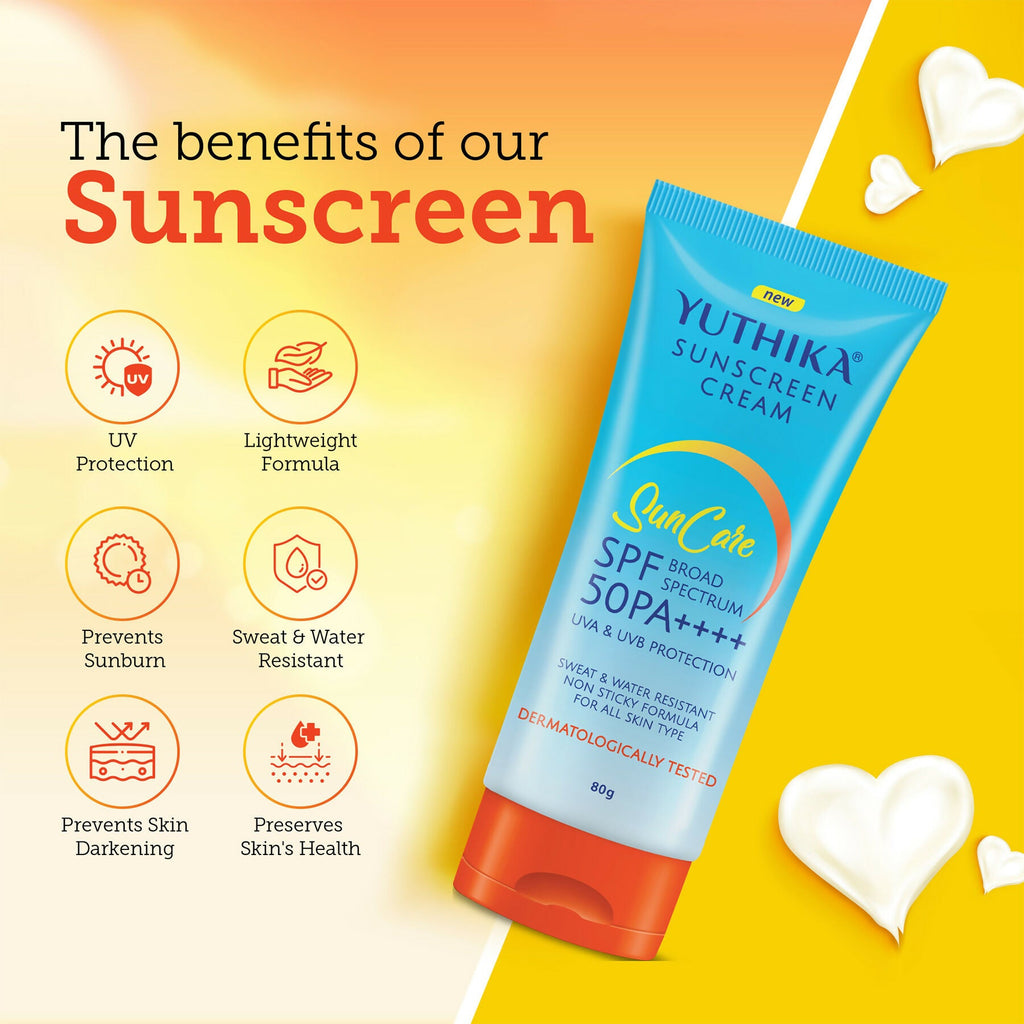 Yuthika Sunscreen Lotion SPF 50 PA+++ | Grab2Buy