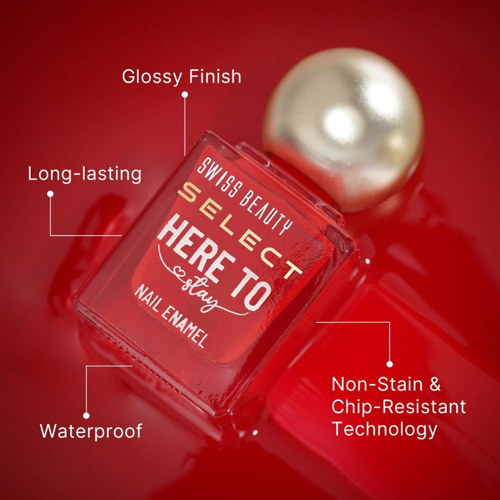 Swiss Beauty Select Here To Stay Nail Enamel - Rusty Copper | Grab2Buy