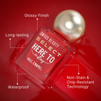 Swiss Beauty Select Here To Stay Nail Enamel - Chunky Silver | Grab2Buy