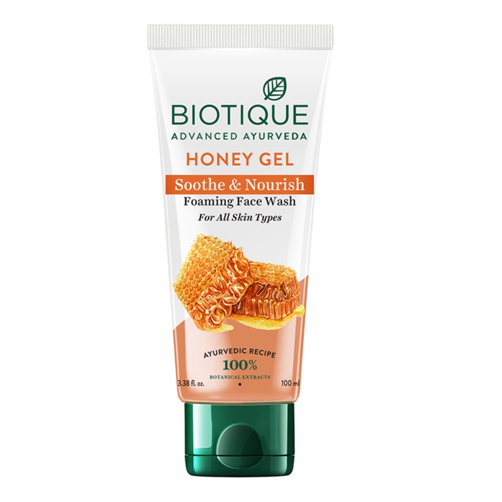 Biotique Advanced Ayurveda Bio Honey Gel Refreshing Foaming Face Wash | Grab2Buy