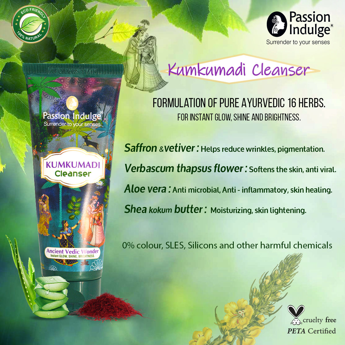 Passion Indulge Kumkumadi Cleanser | Grab2Buy