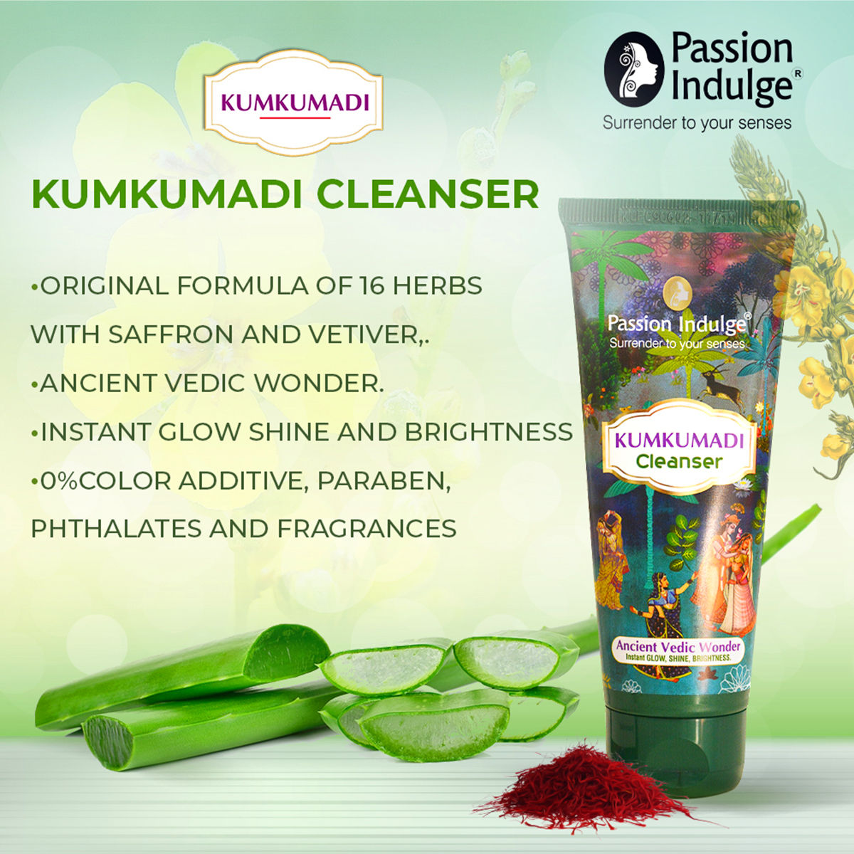 Passion Indulge Kumkumadi Cleanser | Grab2Buy