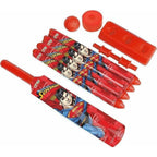 Cricket Set with 1 Plastic Bat & Ball, 4 Wickets, Base and Ball Cricket Kit | Grab2Buy